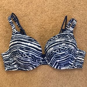 Beautiful Cacique Cotton Boost Plunge Bra 40D